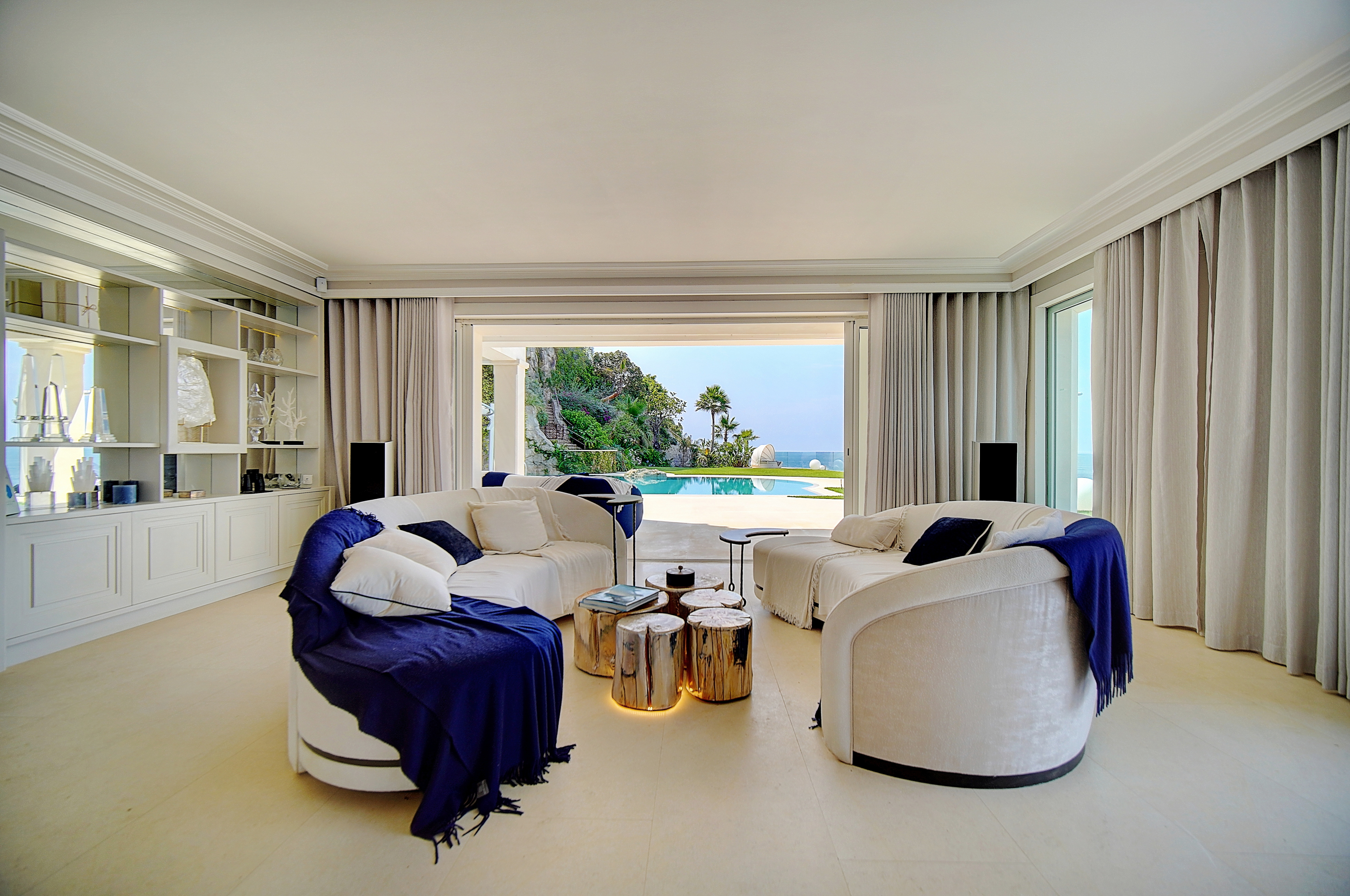 Propriété front de mer à louer Saint Jean Cap Ferrat