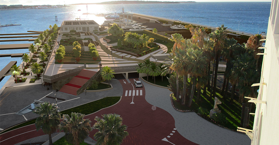 Projet d'embellissement Vieux-Port Cannes