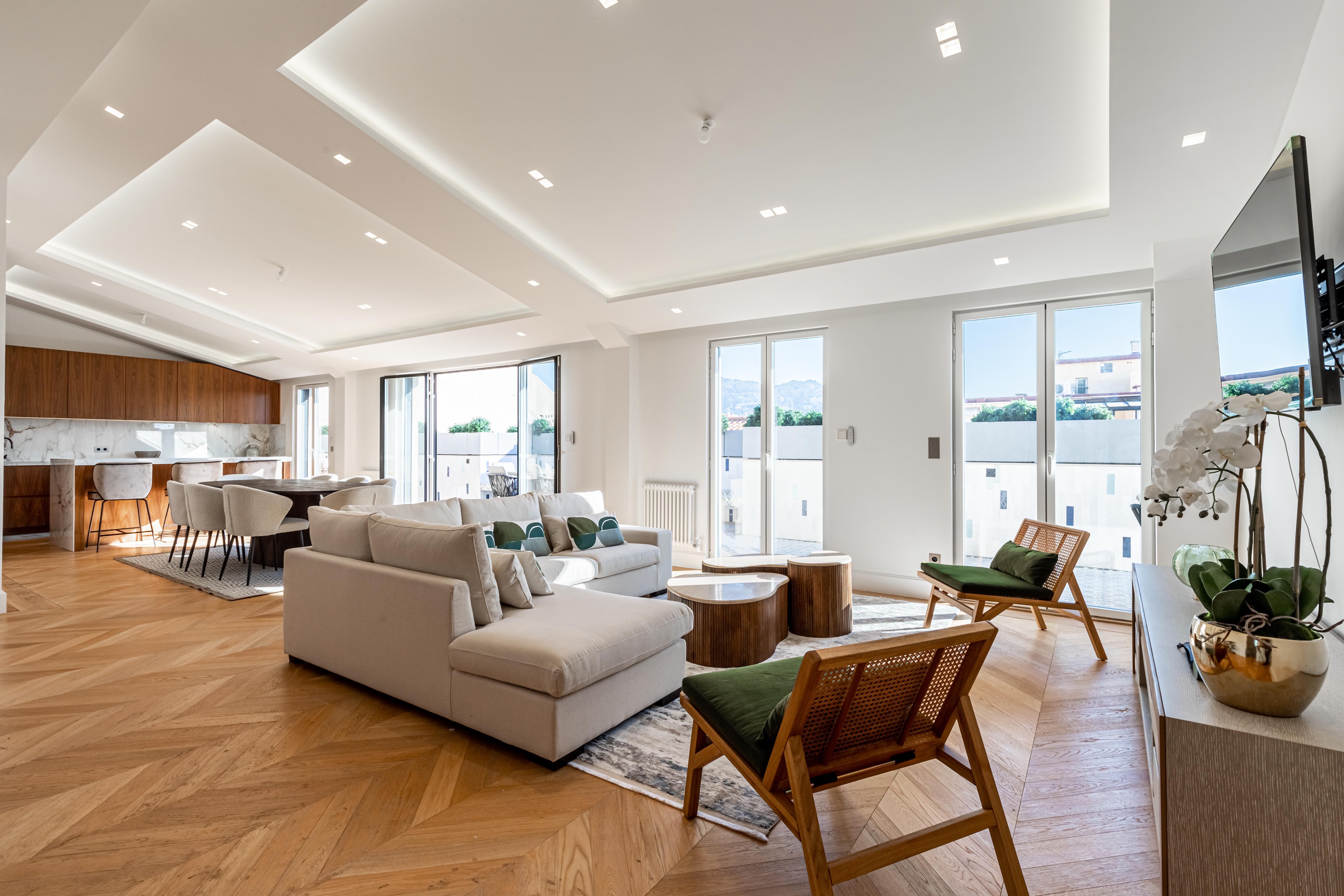 Penthouse bourgeois à louer Cannes