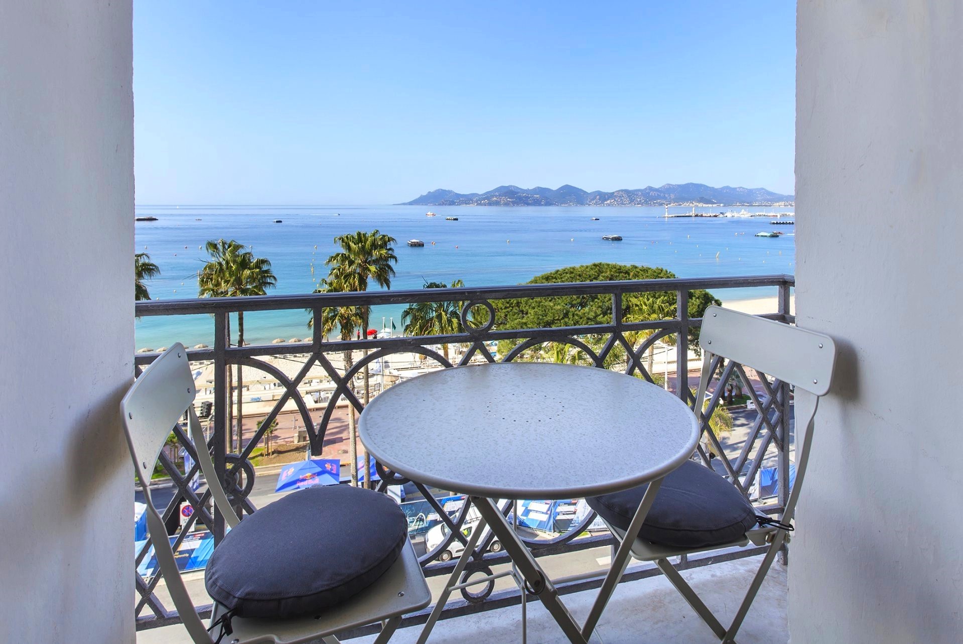 Séjour Cannes Croisette vue mer août 2024