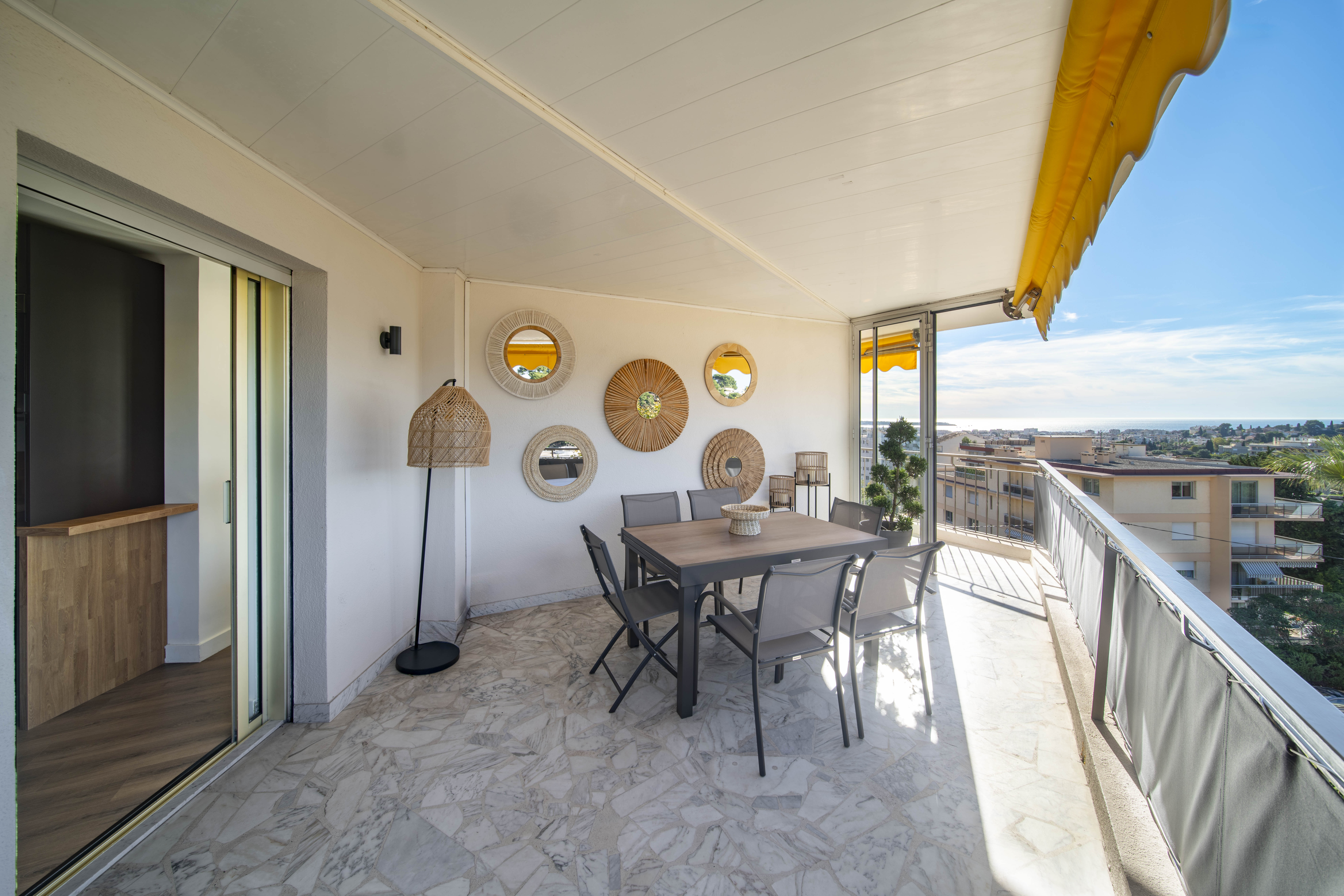 Appartement vue mer à vendre Le Cannet