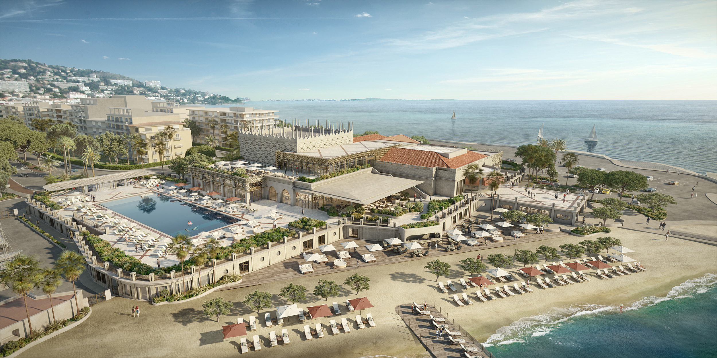 Travaux de rénovation Le Palm Beach Cannes