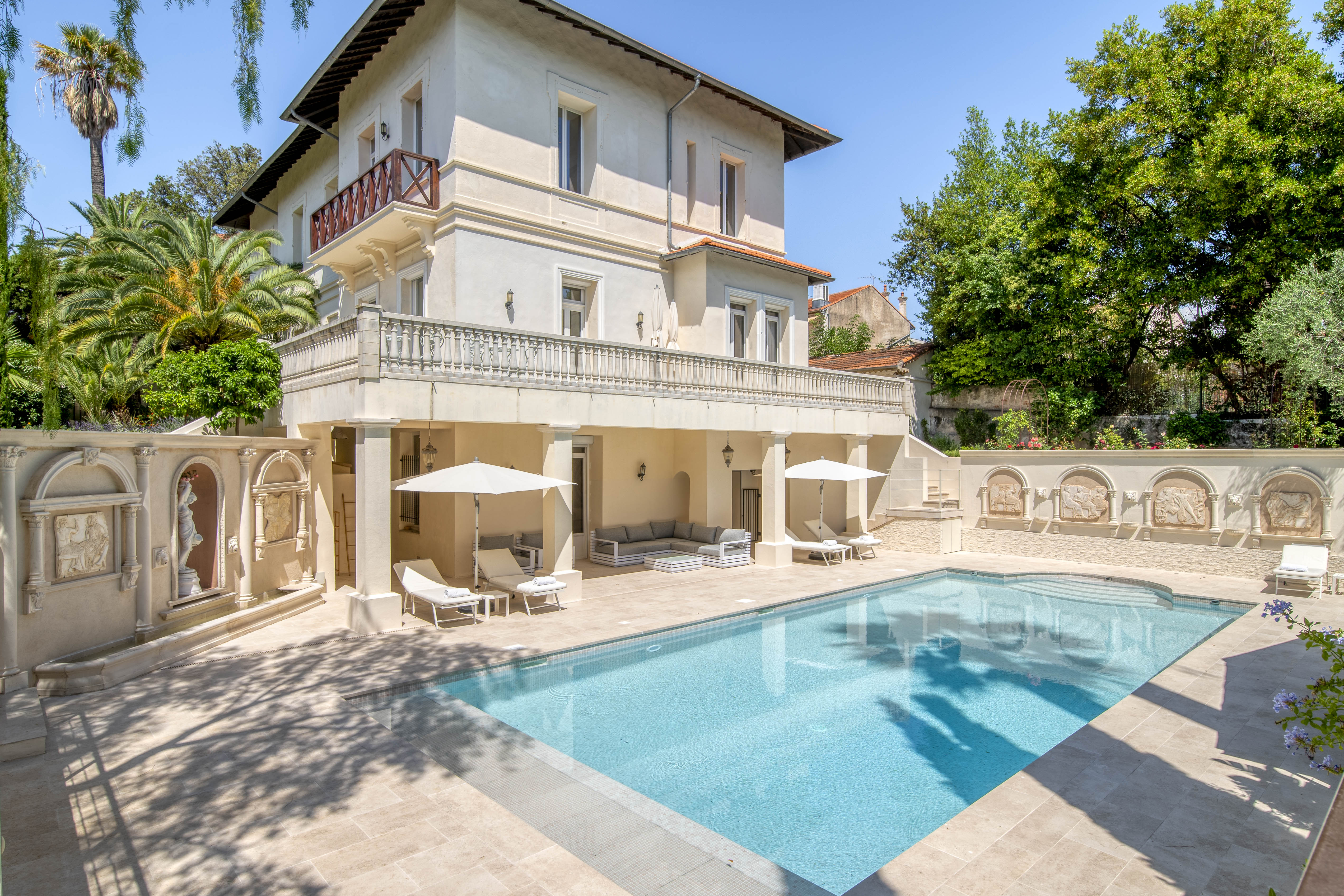 Villa à louer à pied Vieux-Port Cannes