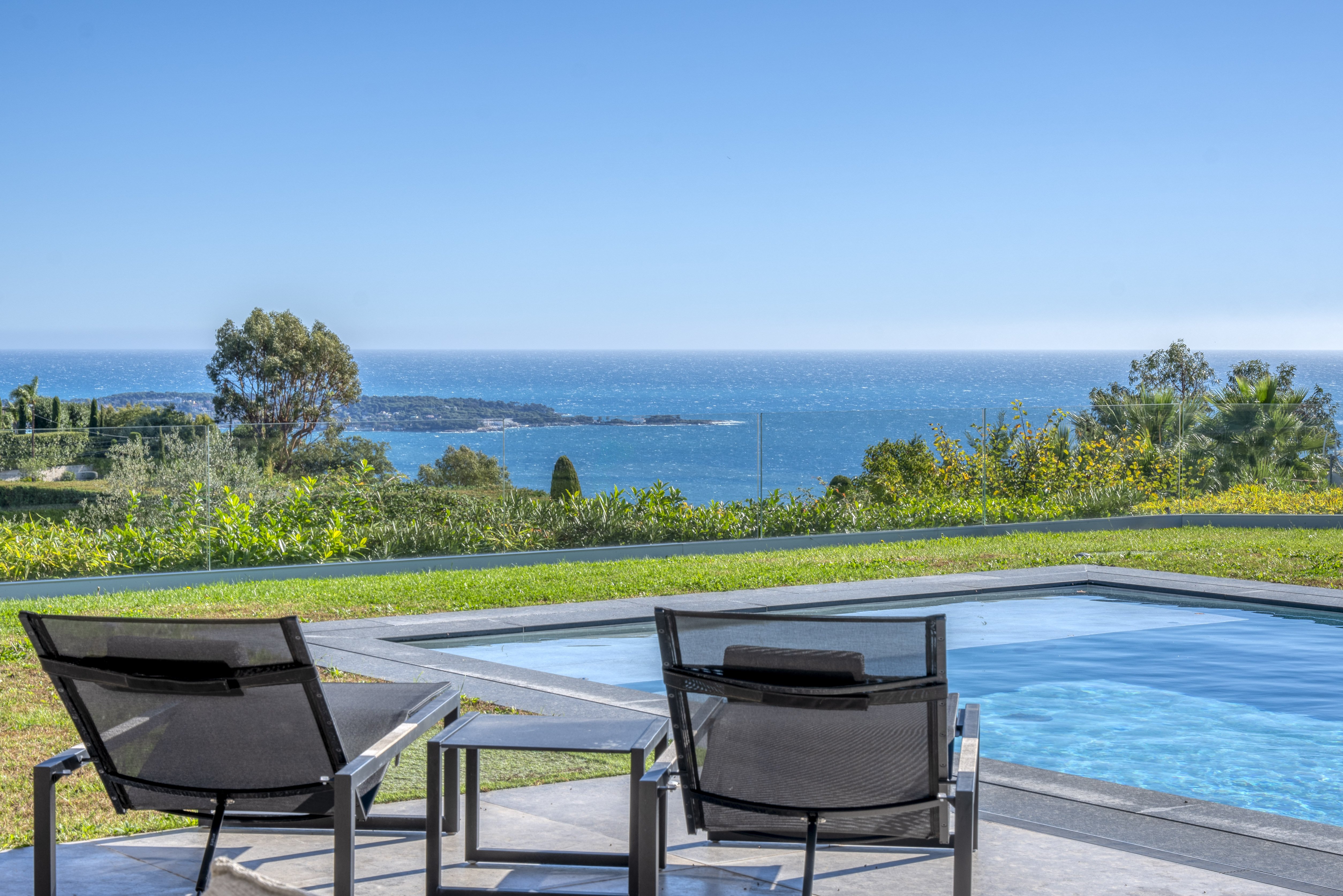 Villa vue mer à louer Cannes