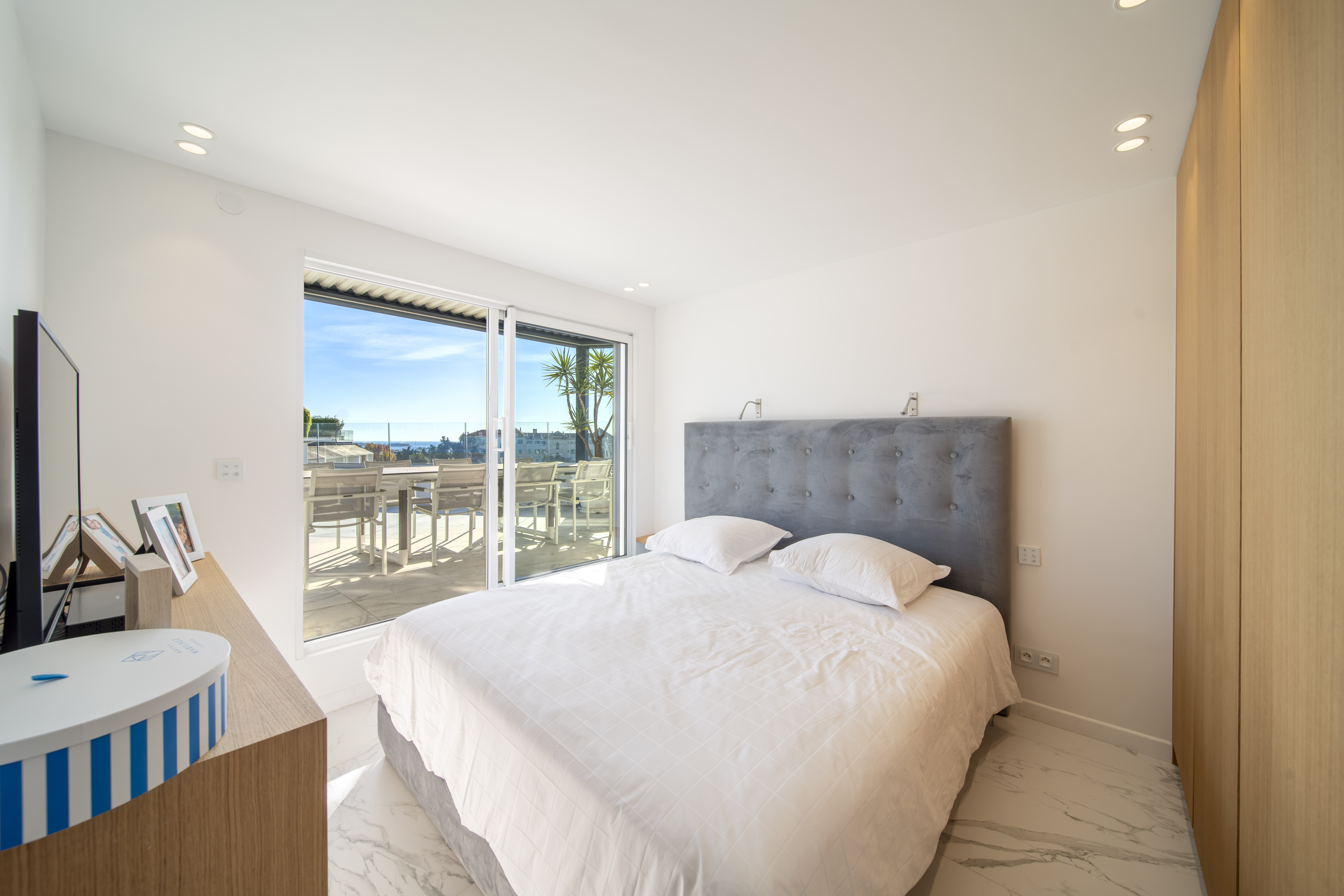Chambre vue mer penthouse