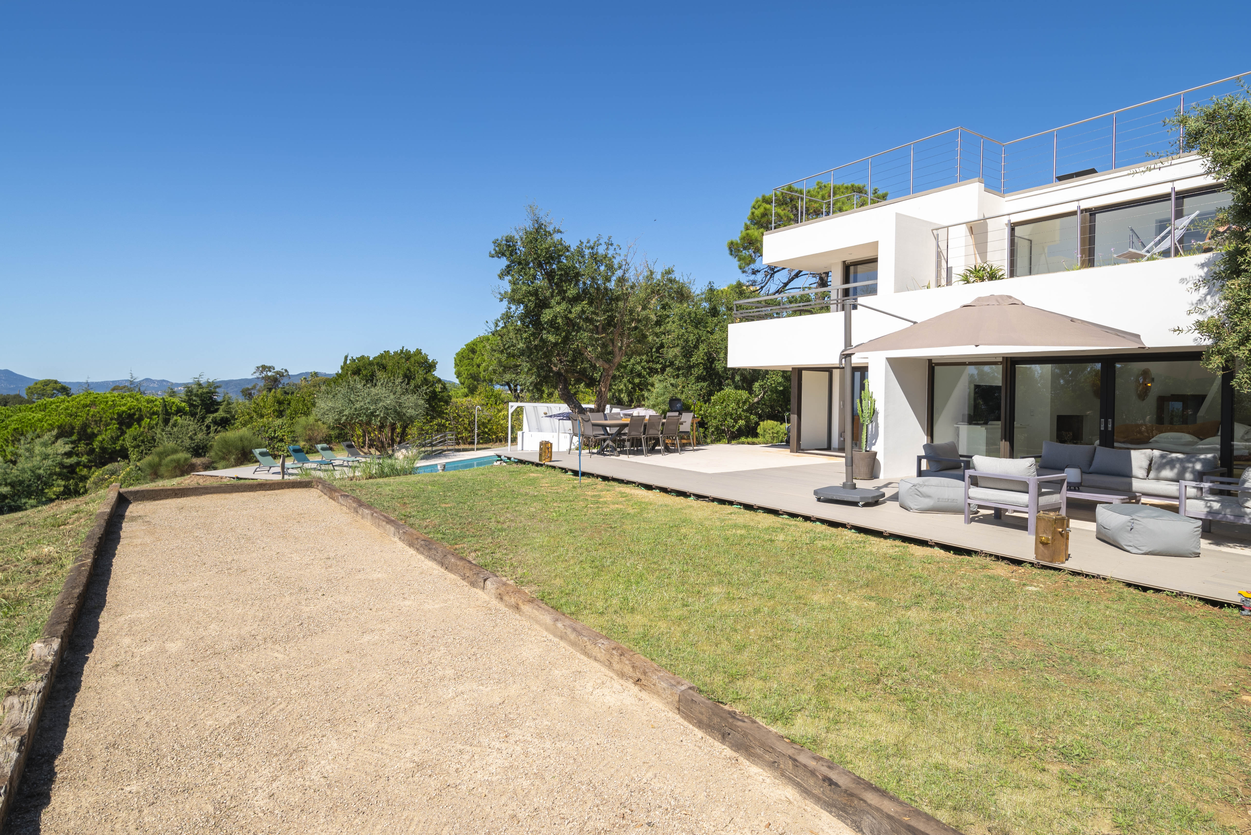 Villa contemporaine location Jour de l'An Cannes