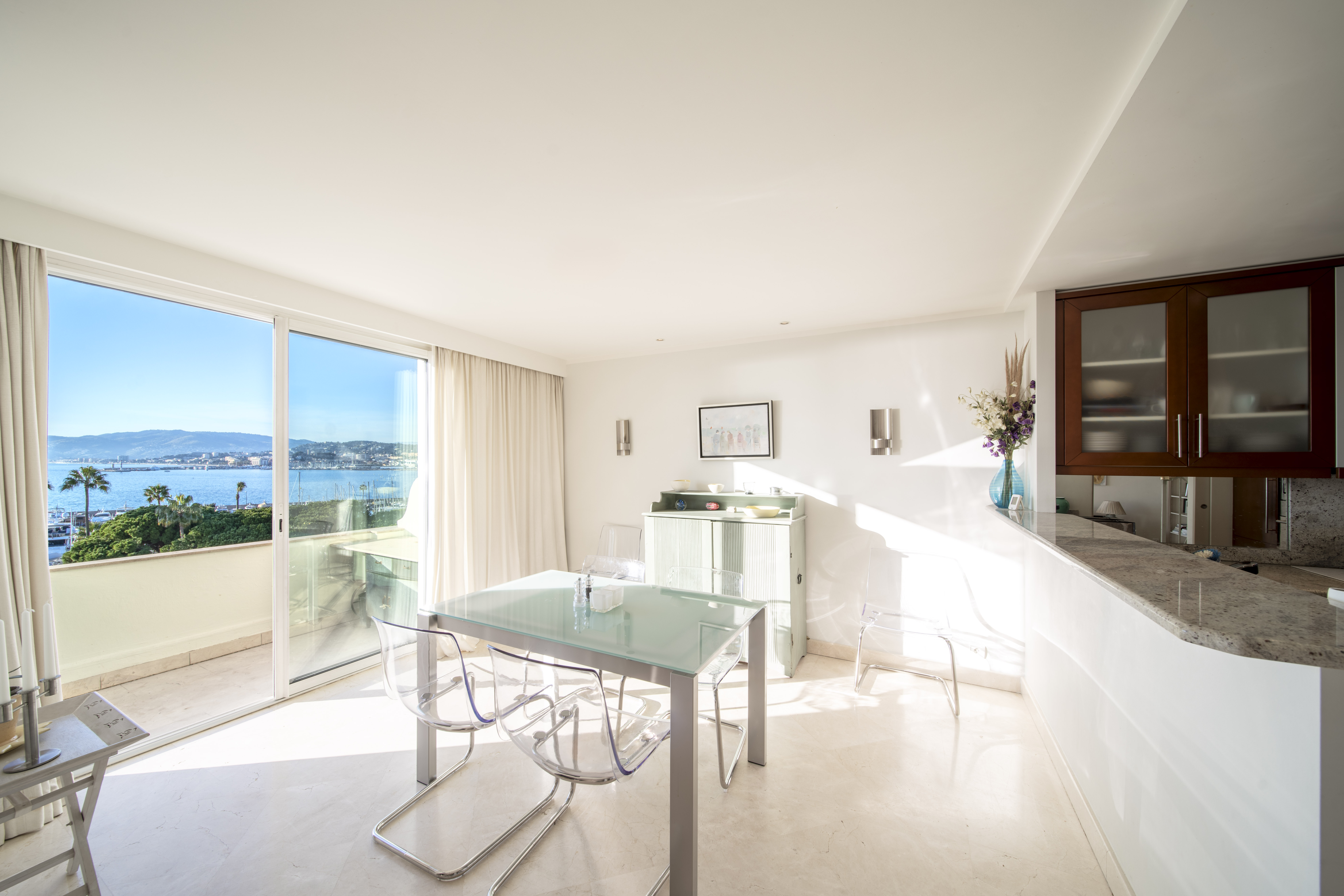 Penthouse vue mer à vendre Croisette Cannes