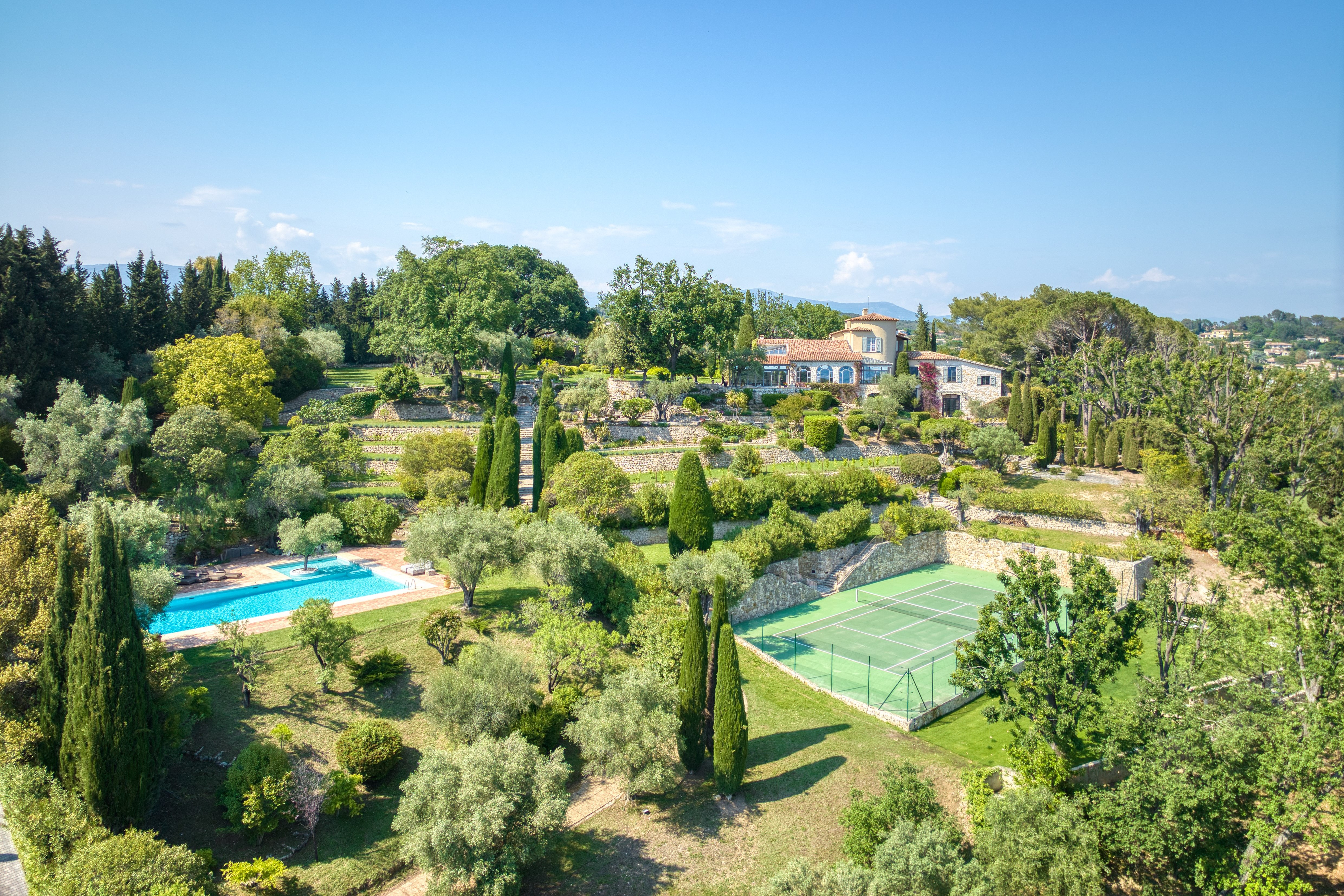 Domaine prestige à louer évènements Mougins