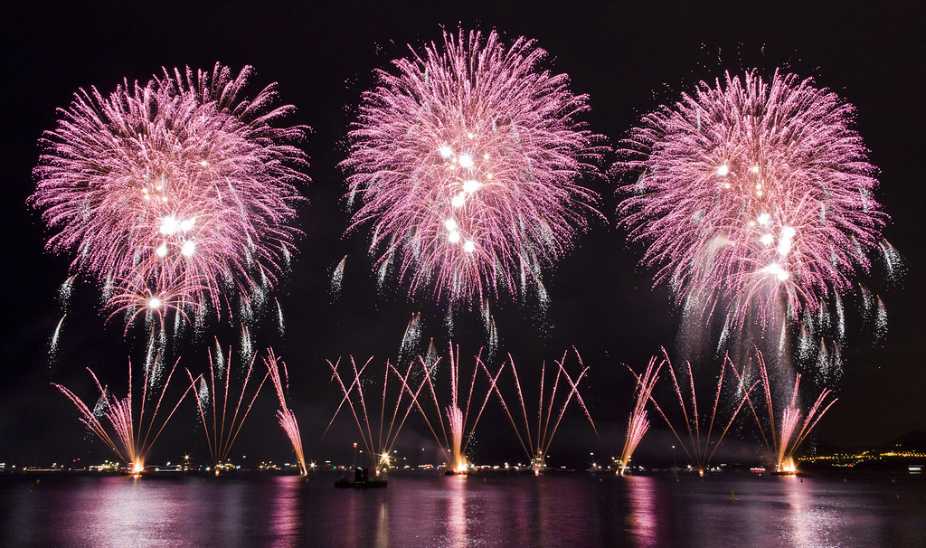Feux d'artifices Cannes 2024