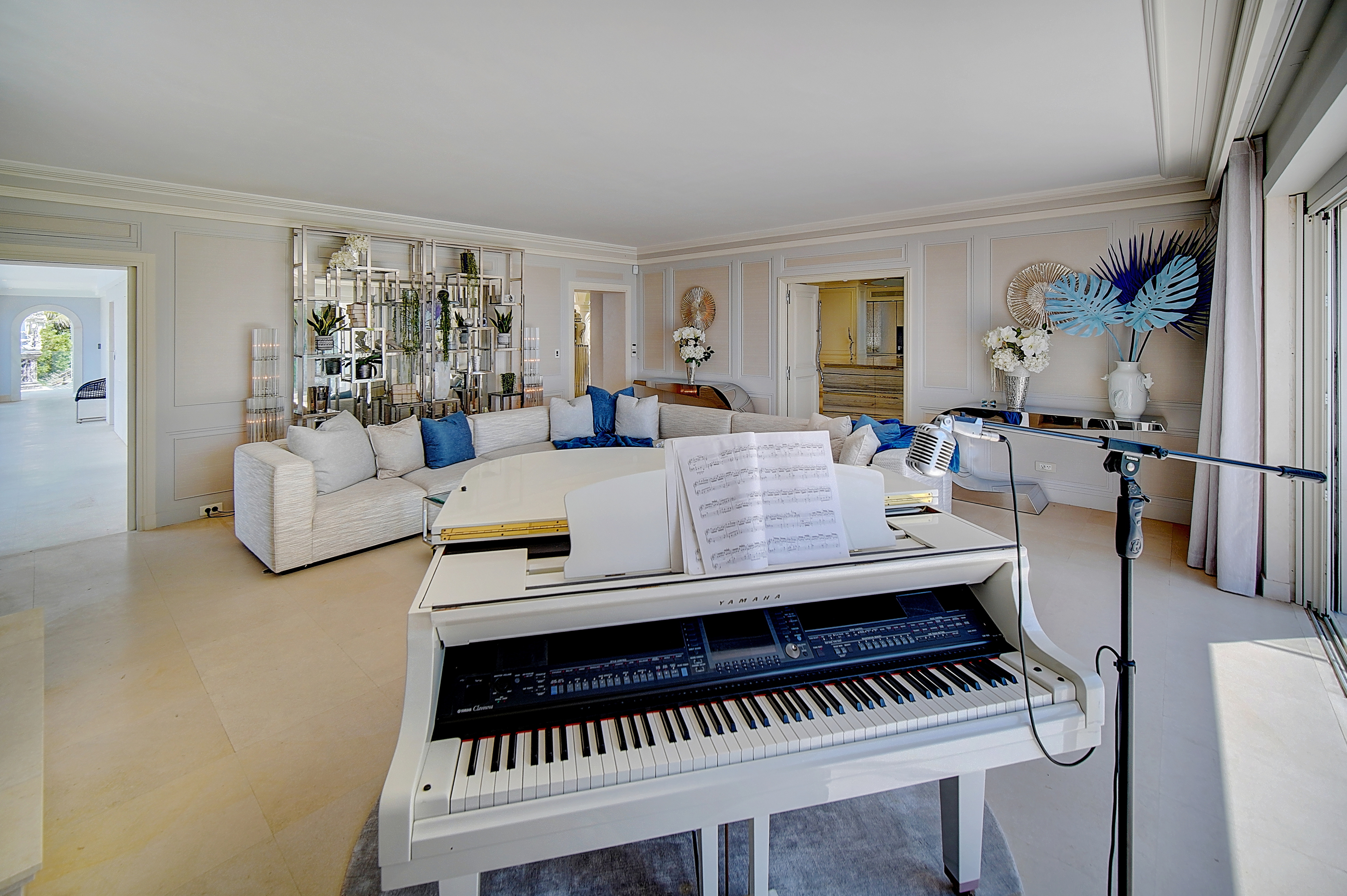 Villa pieds dans l'eau à louer Saint Jean Cap Ferrat