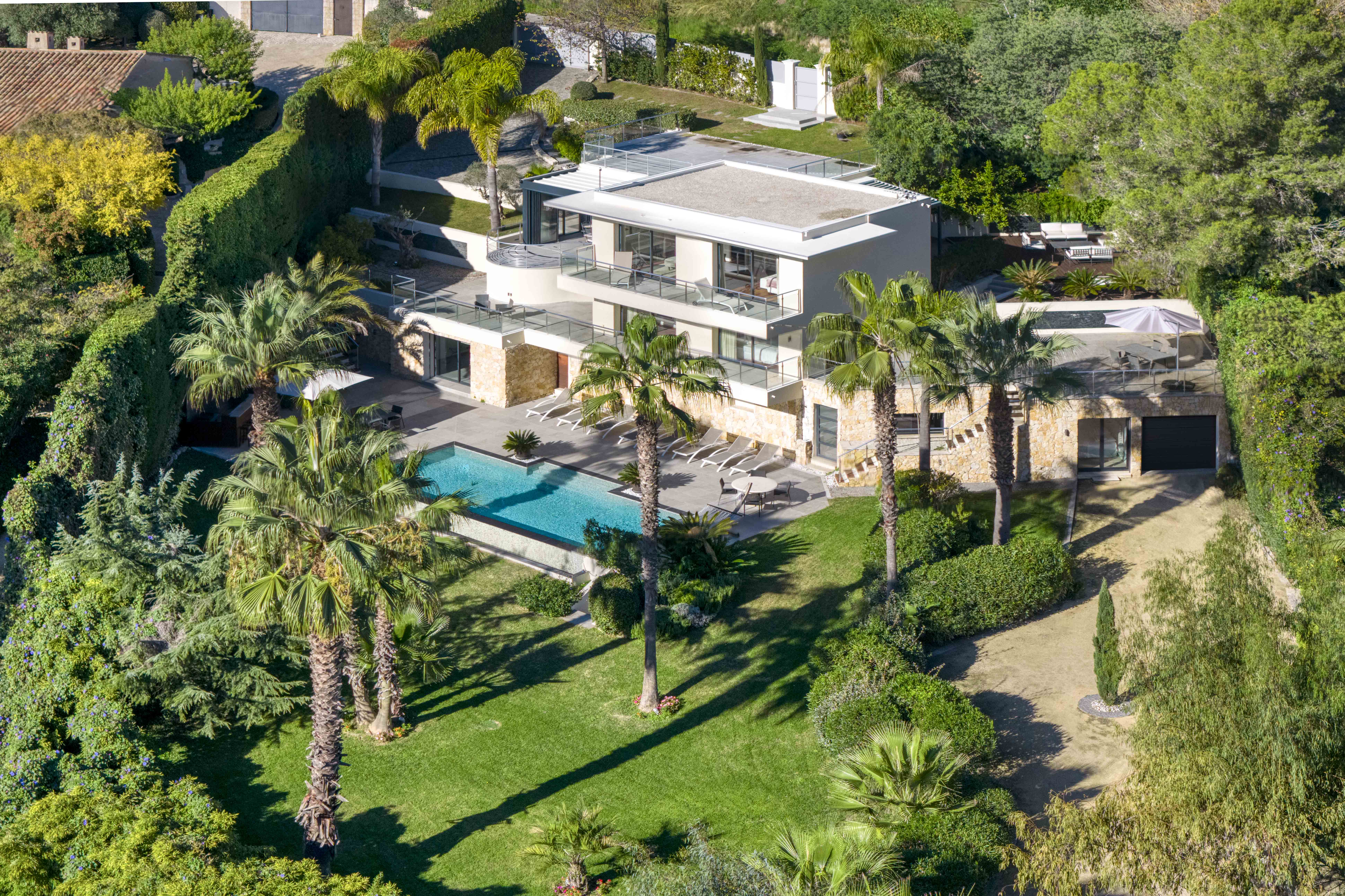 Location villa luxe vue mer Cannes