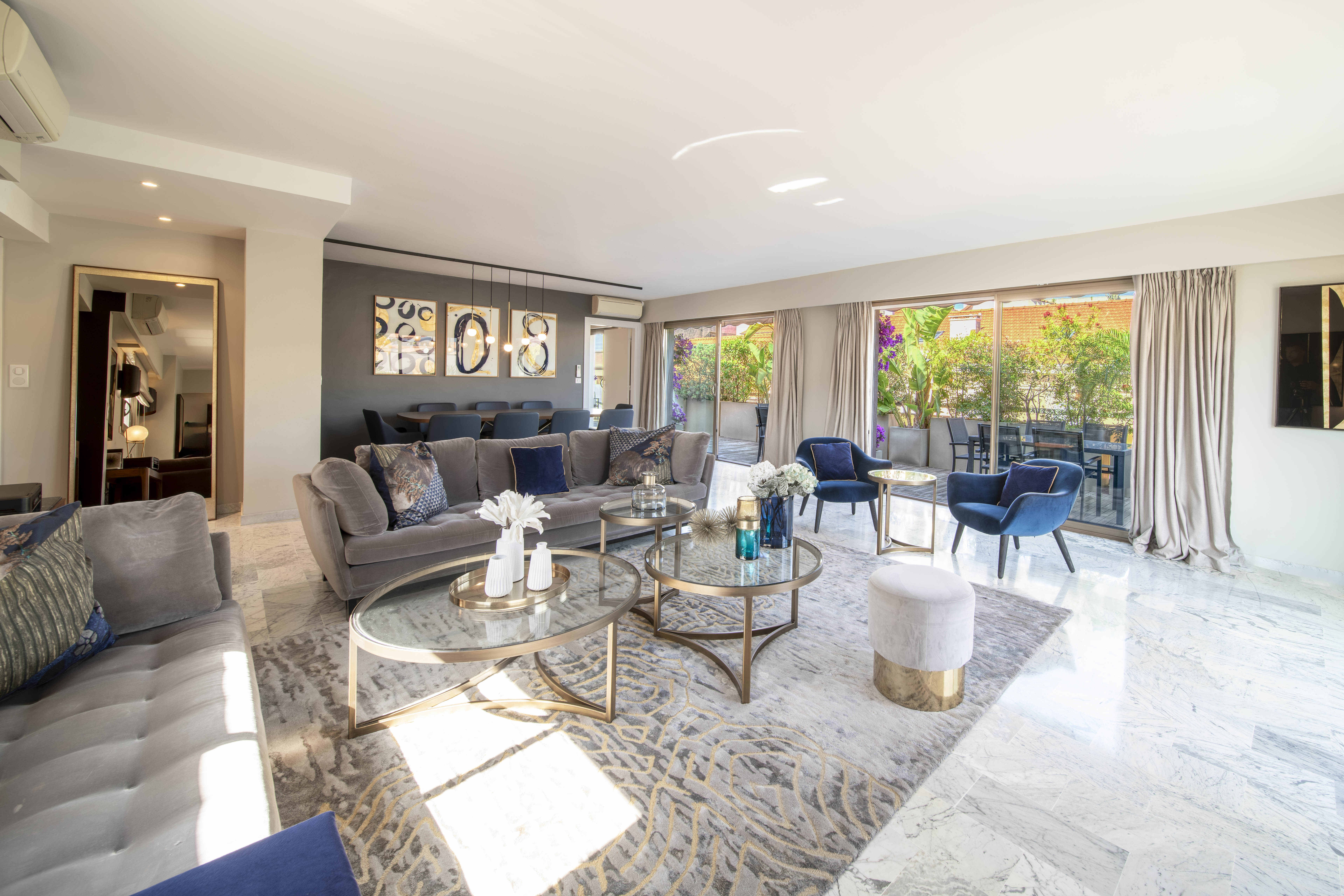 Séjour penthouse Cannes