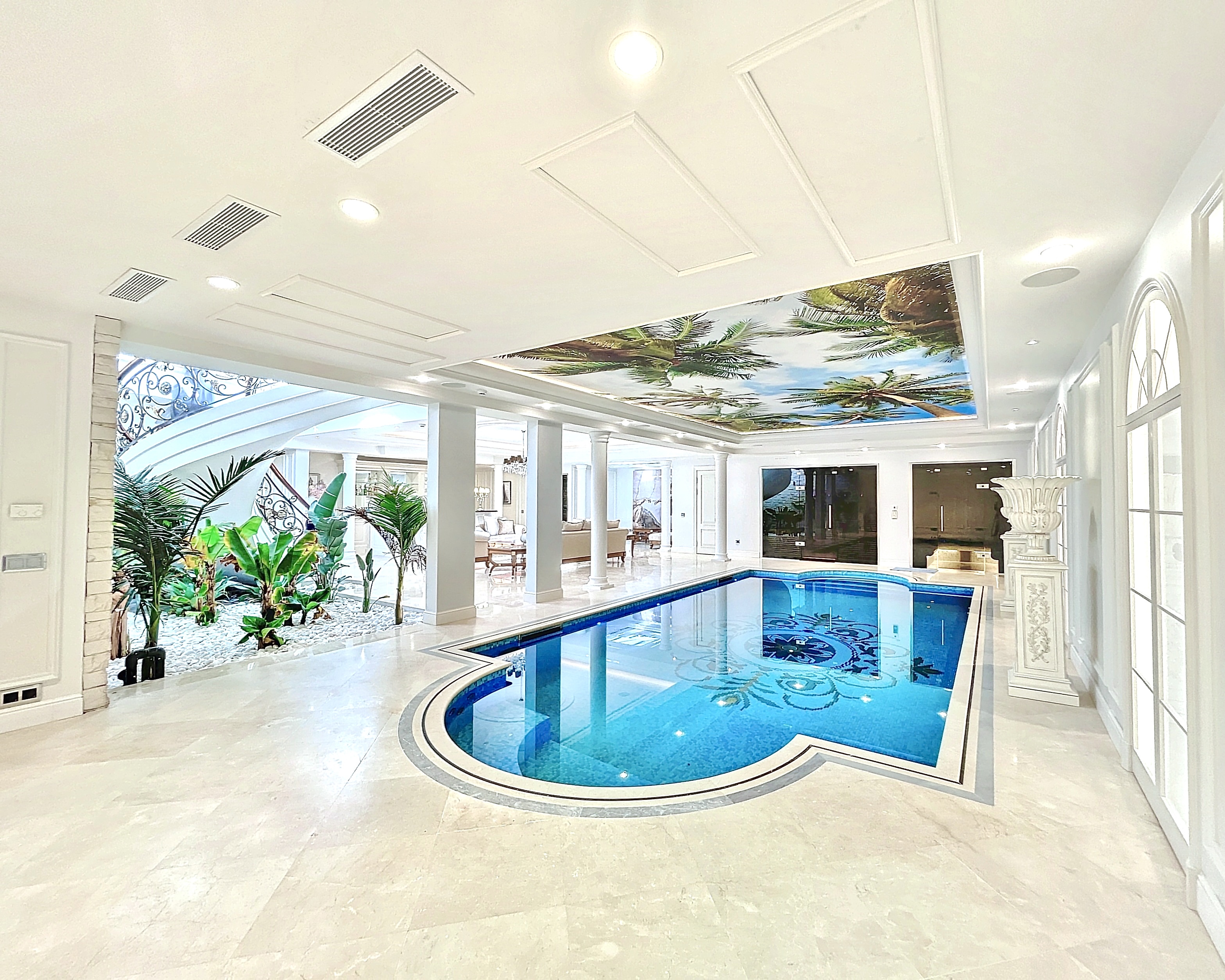 Villa tennis spa piscine à louer Noel Cannes